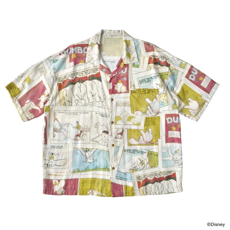 DISNEY VC/PC ALOHA COLLECTION ALOHA SHIRT / DUMBO