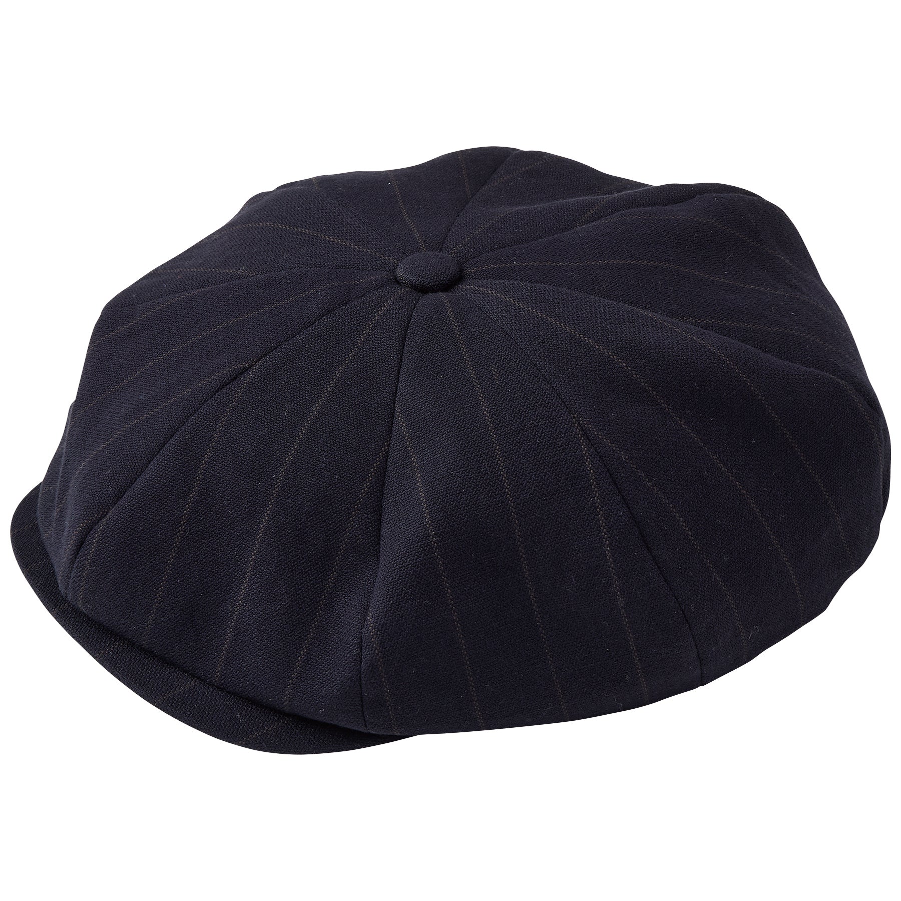 PIN STRIPE LINEN COTTON CASQUETTE