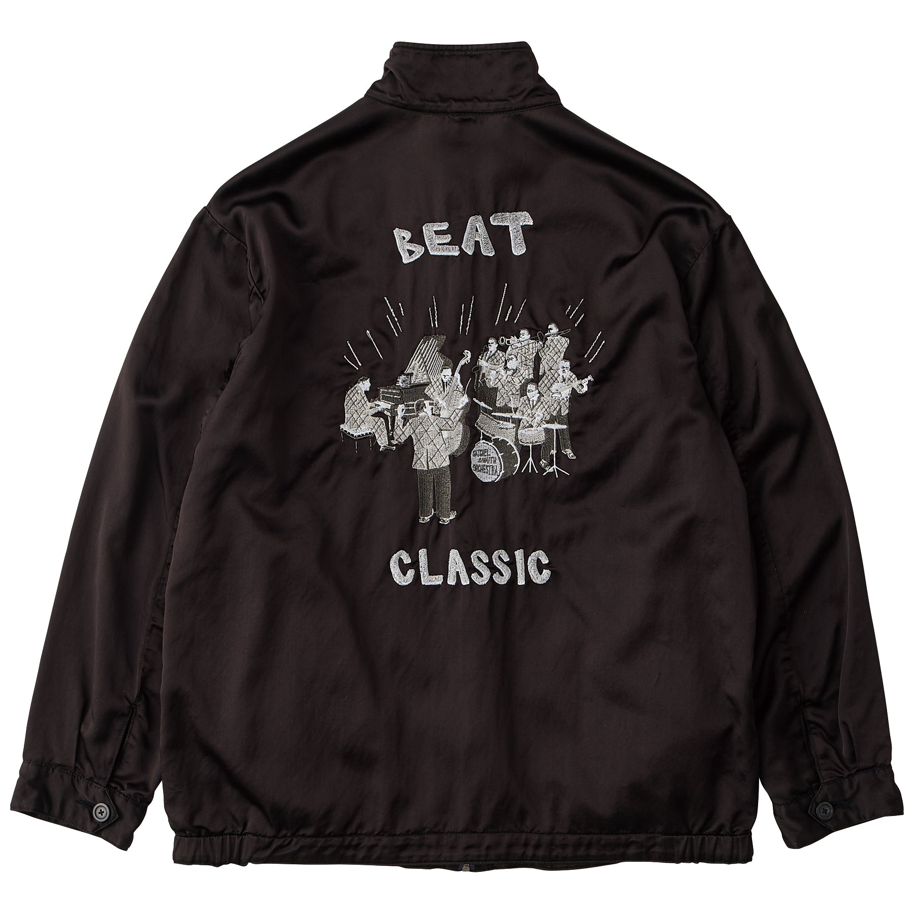 SATCHEL MOUTH ORCHESTRA REVERSIBLE ZIP UP JACKET