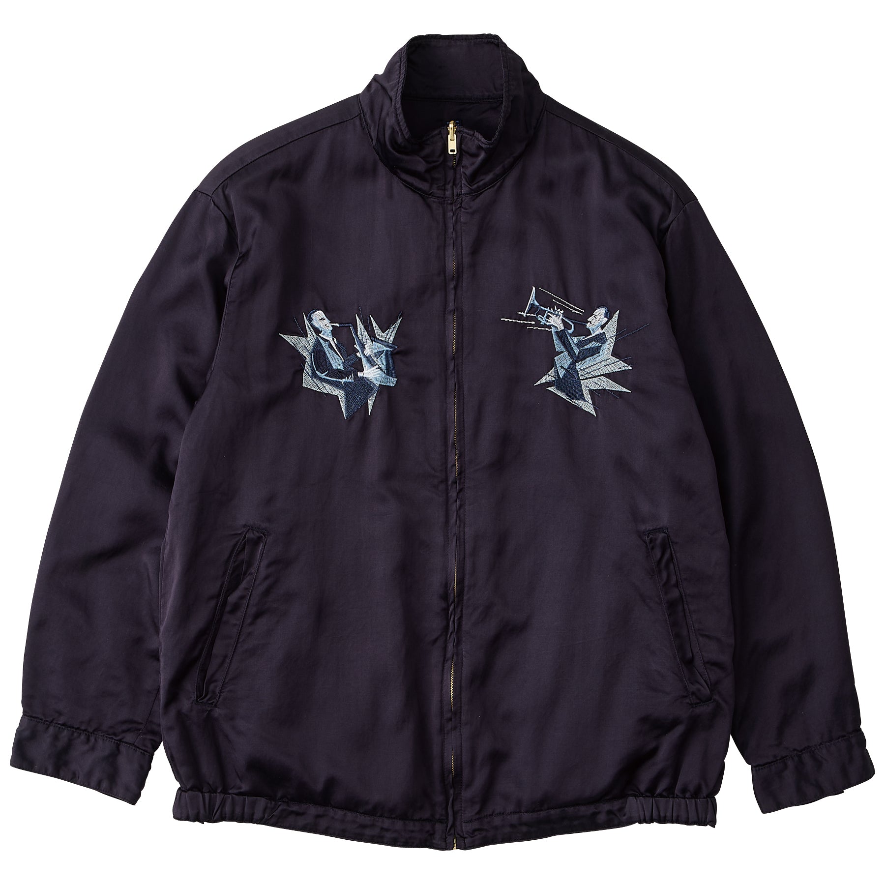 SATCHEL MOUTH ORCHESTRA REVERSIBLE ZIP UP JACKET