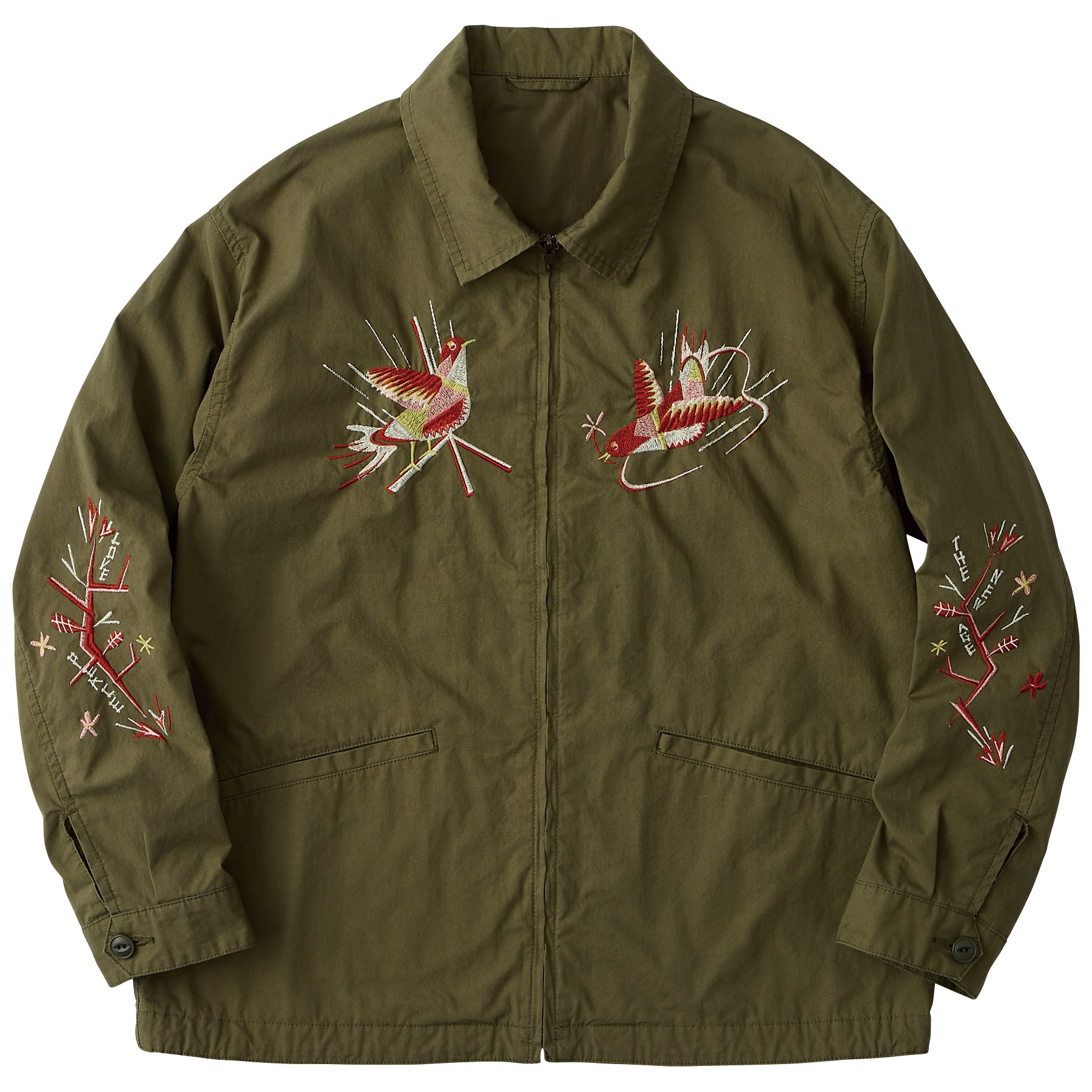 HIPPIE SOUVENIR ZIP UP JACKET