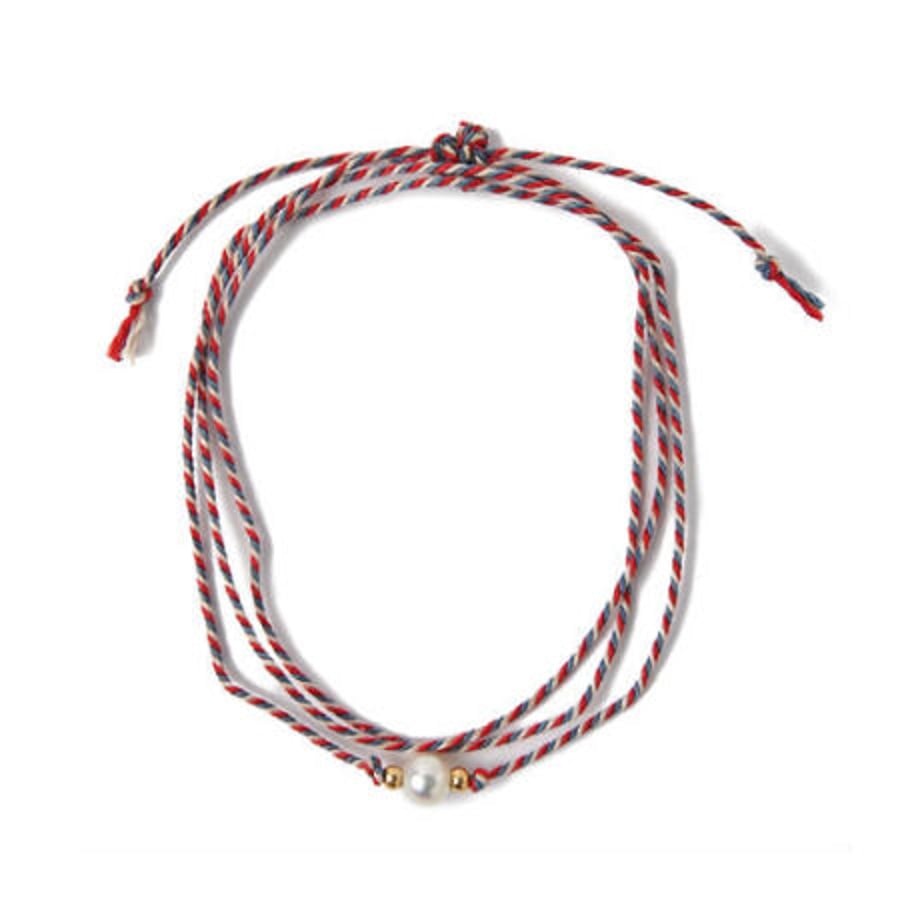 H/W PEARL NECKLACE -TRICOLORE-