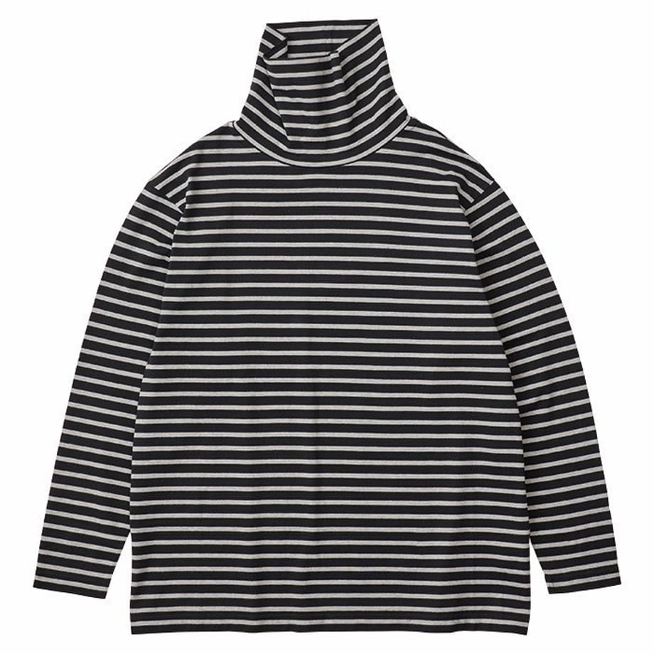 H/W BEATNIK BORDER TURTLENECK