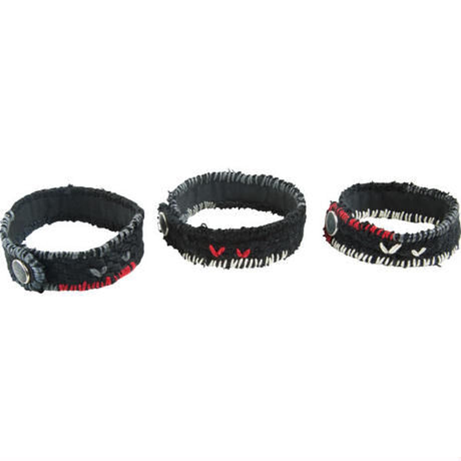KENDO / SASHIKO BRACELET S -BLACK-