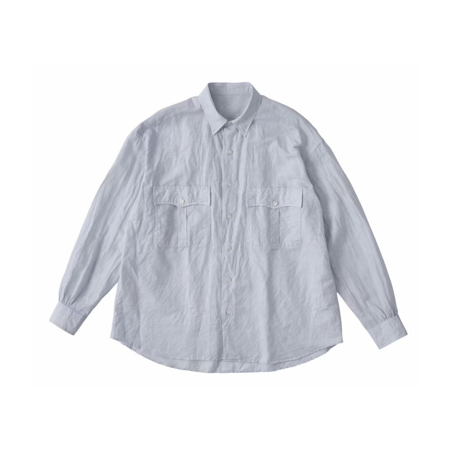 ROLL UP LINEN COTTON SHIRT -CANCLINI-