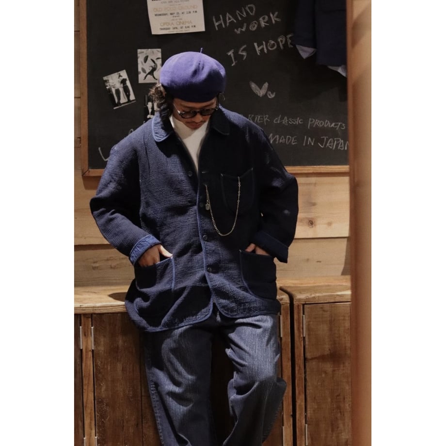 NEW SASHIKO LIGHT FRENCH JACKET WATCH CHAIN ITEM