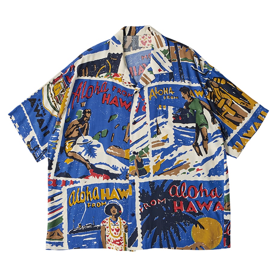 HAWAIIAN OUTDOOR ALOHA SHIRT