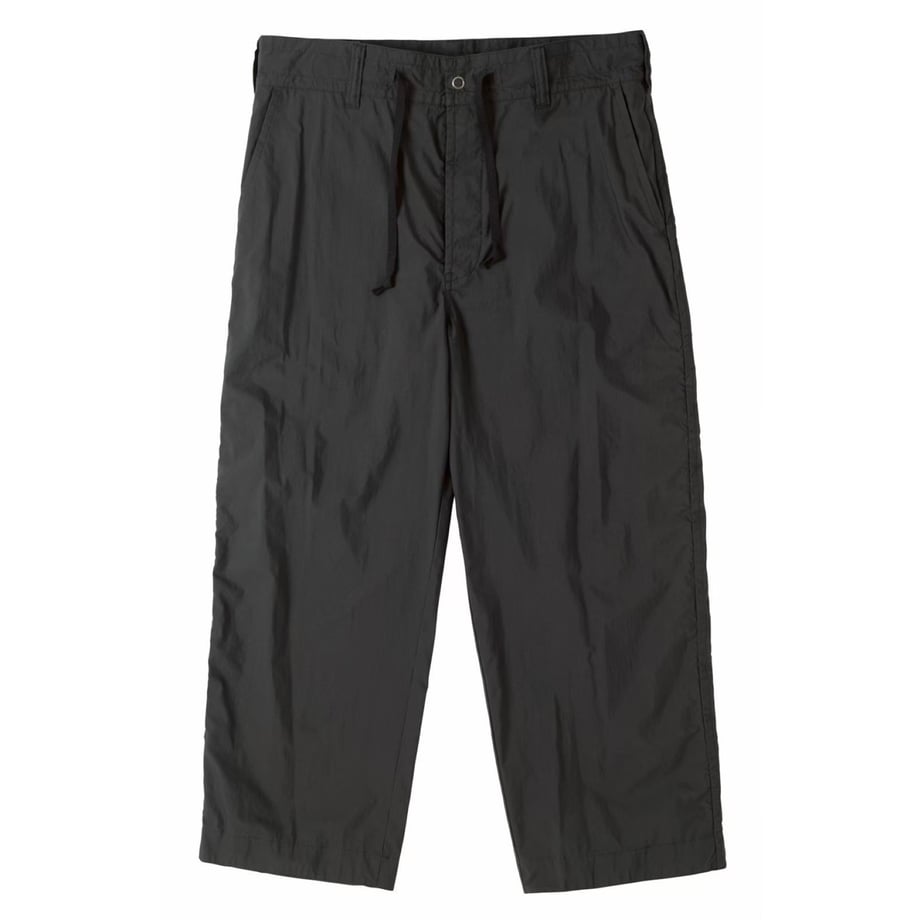 POPLIN WIDE LONG PANTS