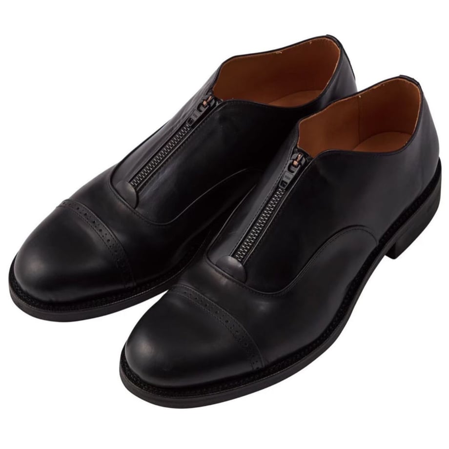 GENTLEMAN'S LEATHER ZIP UP SHOES