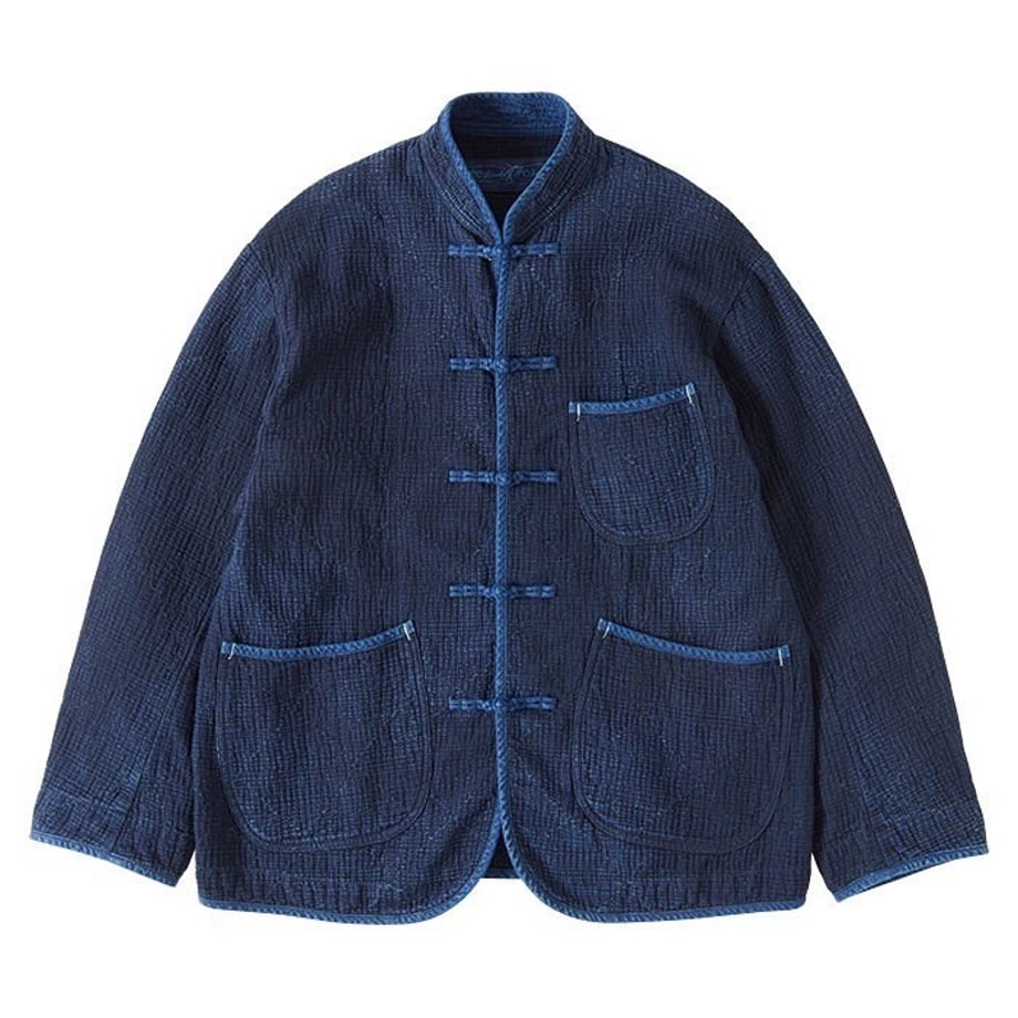 NEW SASHIKO LIGHT CHINESE JACKET