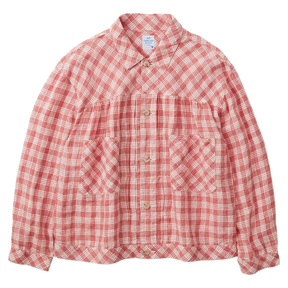LINEN PALAKA SHORT JACKET