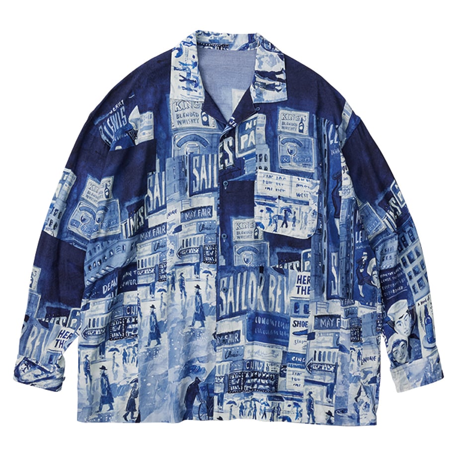 "PC EXCLUSIVE" ALOHA LONG SHIRT TIMES SQUARE