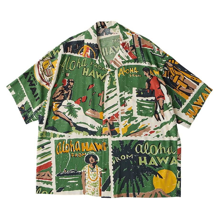HAWAIIAN OUTDOOR ALOHA SHIRT