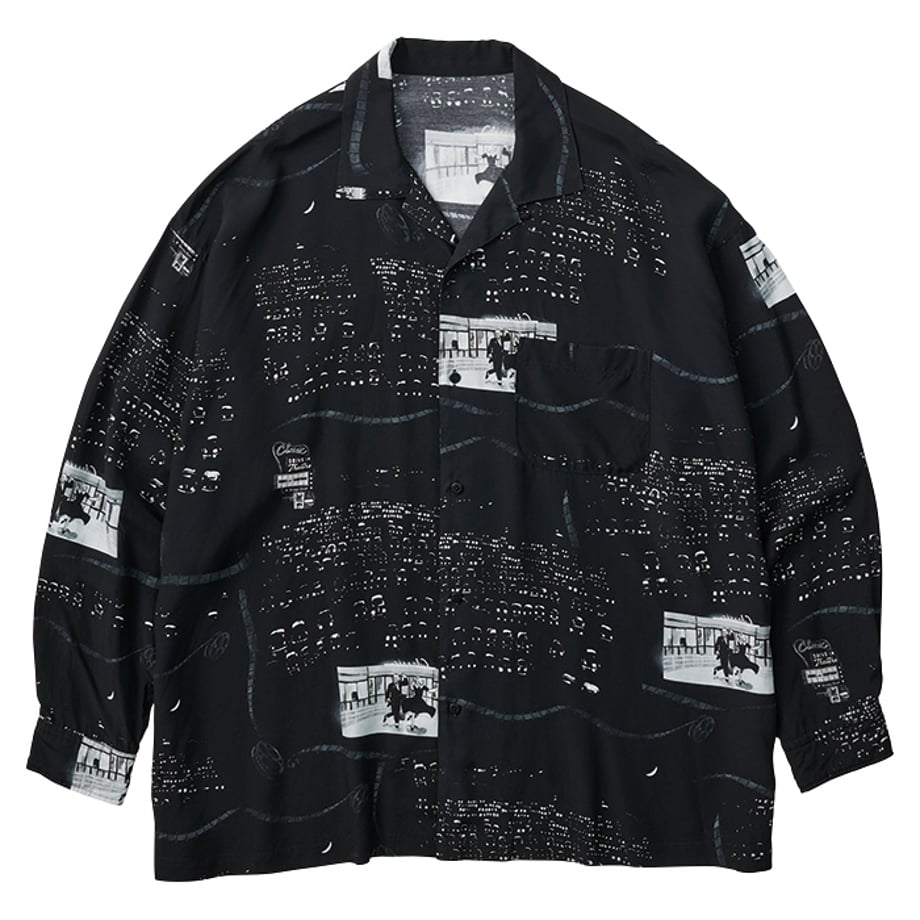 "PC EXCLUSIVE" ALOHA LONG SHIRT DRIVE-IN THEATER