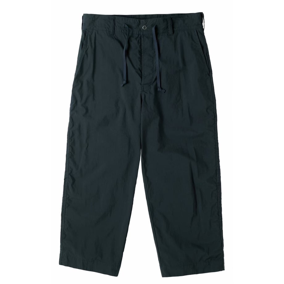 POPLIN WIDE LONG PANTS