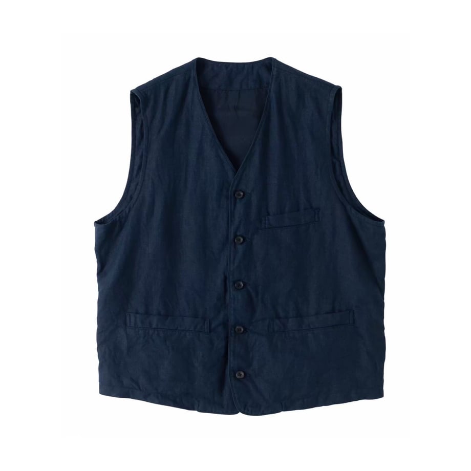 LINEN CLASSIC VEST