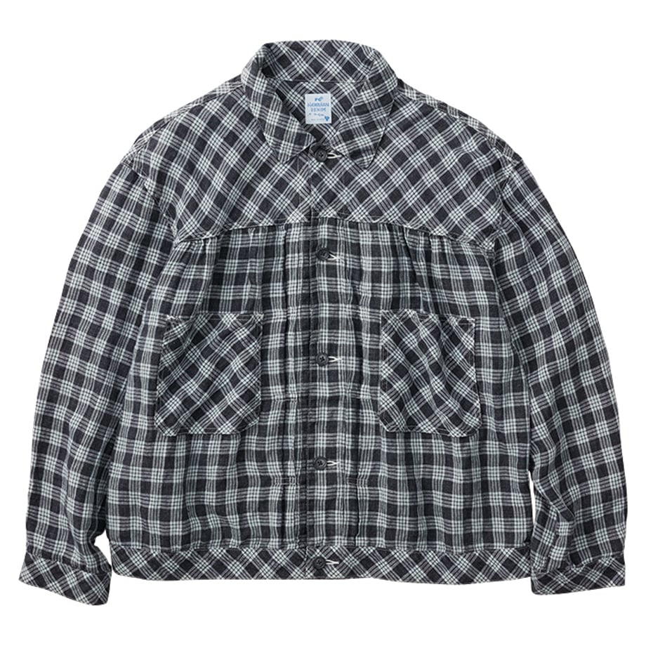 LINEN PALAKA SHORT JACKET