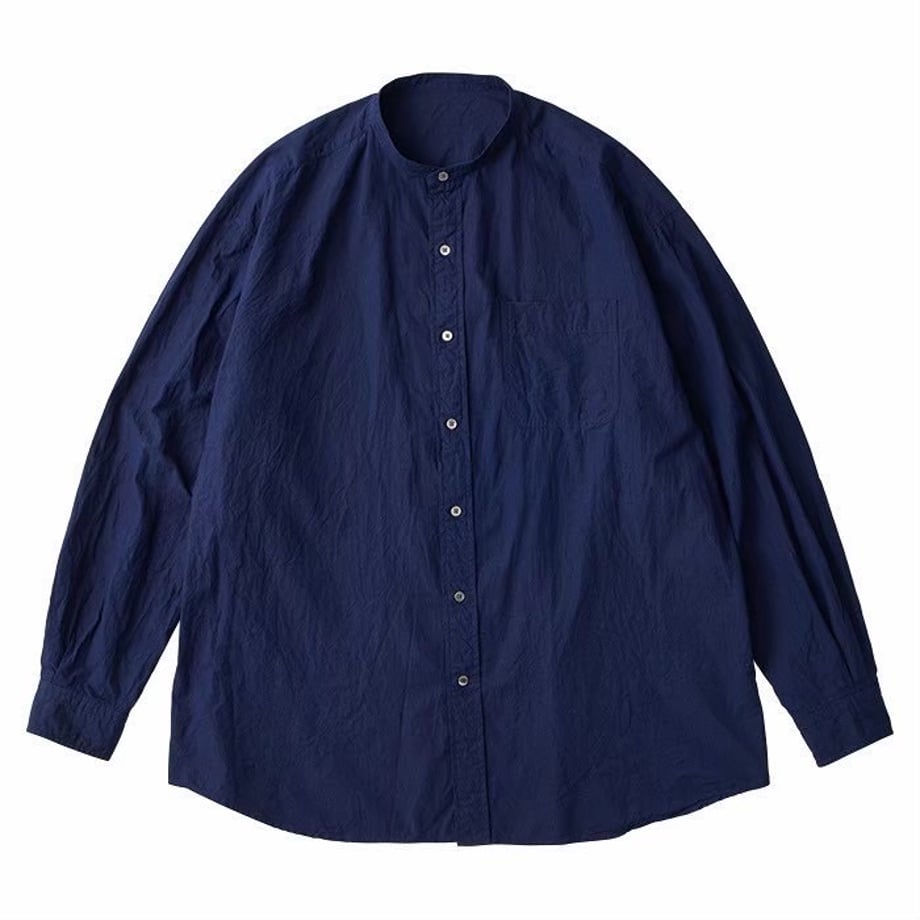 STAND COLLAR SHIRT