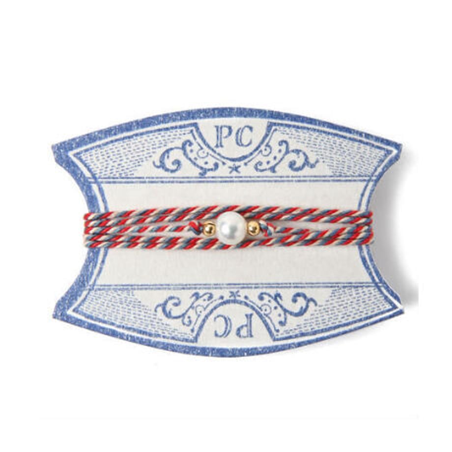 H/W PEARL NECKLACE -TRICOLORE-