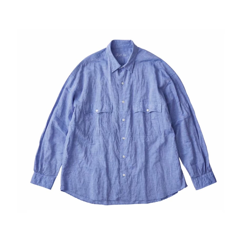 ROLL UP LINEN COTTON SHIRT -CANCLINI-