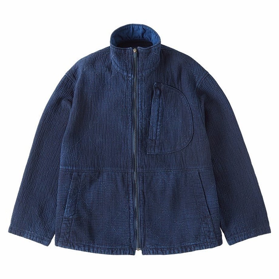 NEW SASHIKO LIGHT ZIP UP JACKET